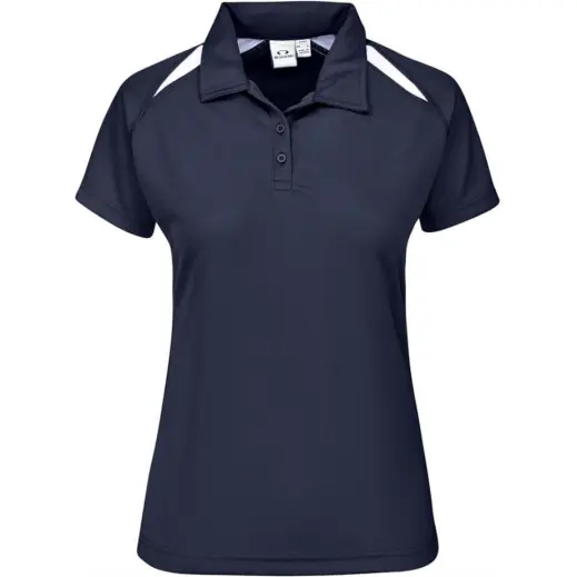 Ladies Splice Golf Shirt Navy